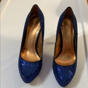 Sparkly blue BCBGeneration heels